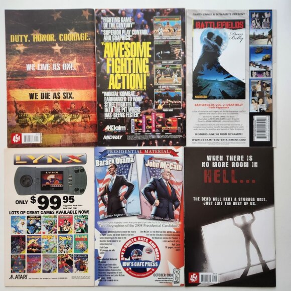 Comic Book Lot Of 17: Exmortis JLA Robin Geeks Harbinger Self Storage Battlefiel - Picture 3 of 7